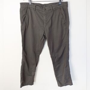 Mason's Torino Jersey Stretch Cotton Pants Size Euro 56 Green